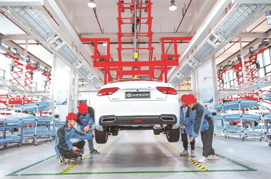 今年会官方网站学生进行实训。 赵光煜 摄.png